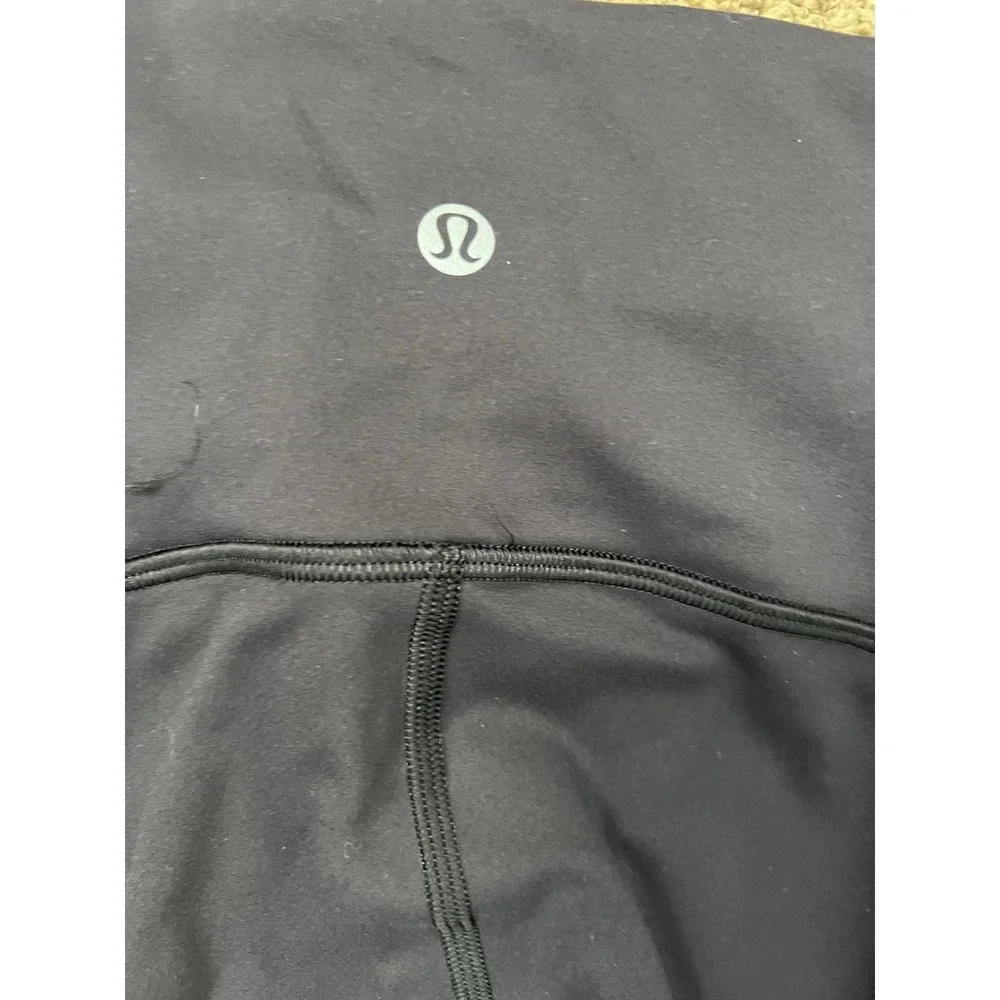 Lululemon Pant Womens‎ Sz 4 Black Power Within Super High-Rise Athletic Workout